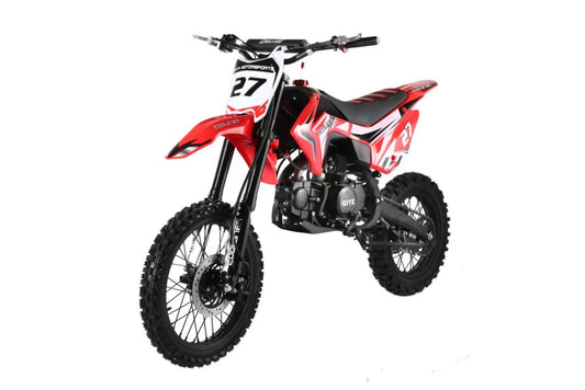 Coolster M-125 Full Size Dirt Bike in Red