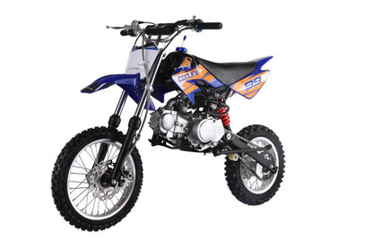 Coolster QG-214-2 125 Pit Bike in Blue
