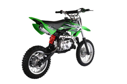 Coolster QG-214-2 pit bike in green
