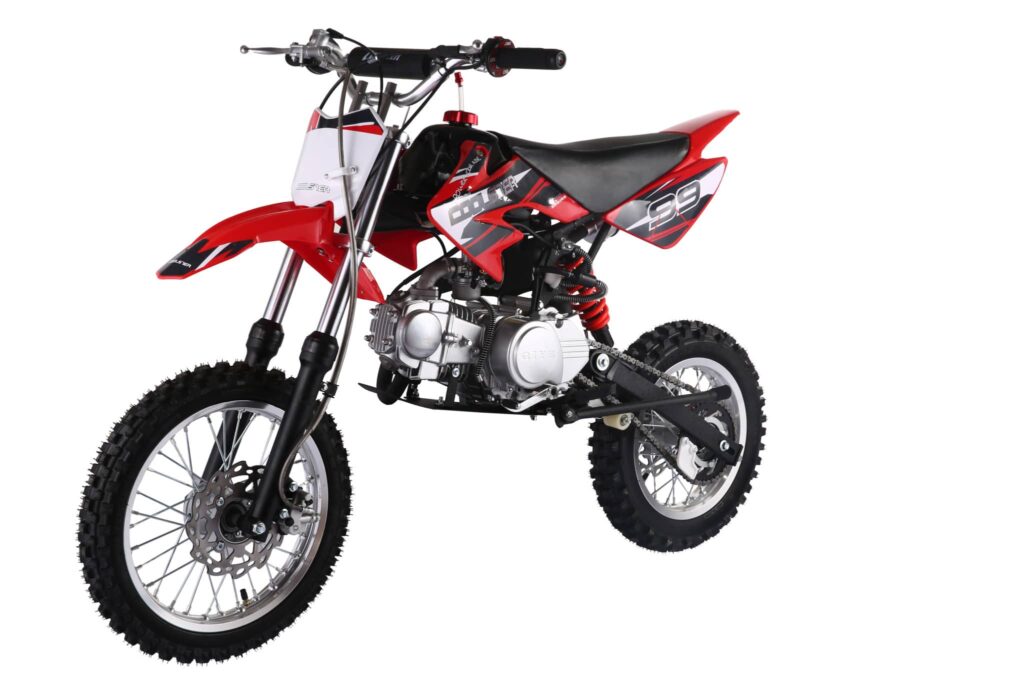 Coolster QG-214-2 125 Pit Bike in Red