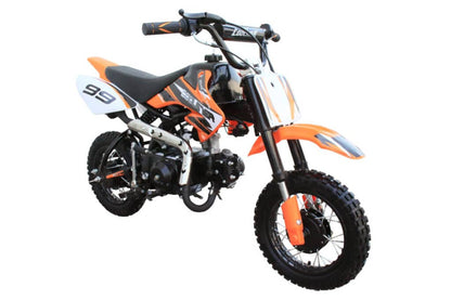 Coolster QG-210 kids dirt bike in orange