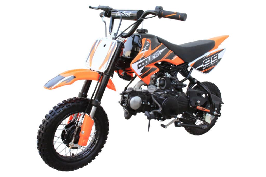 Coolster QG-210 70 Kids Dirt Bike in Orange