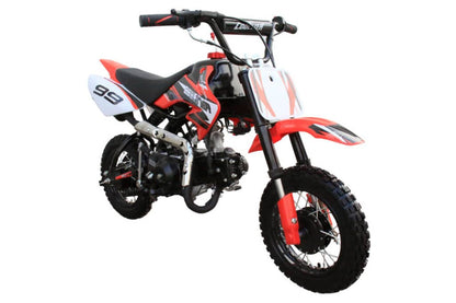 Coolster QG-210 kids dirt bike in red
