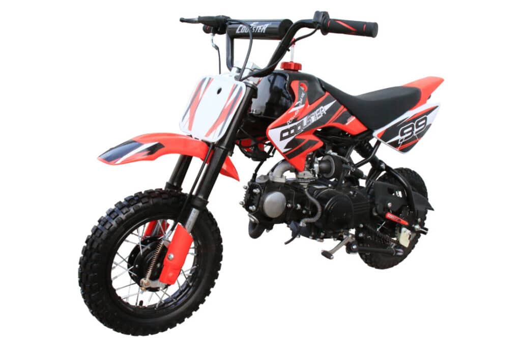 Coolster QG-210 70 Kids Dirt Bike in Red