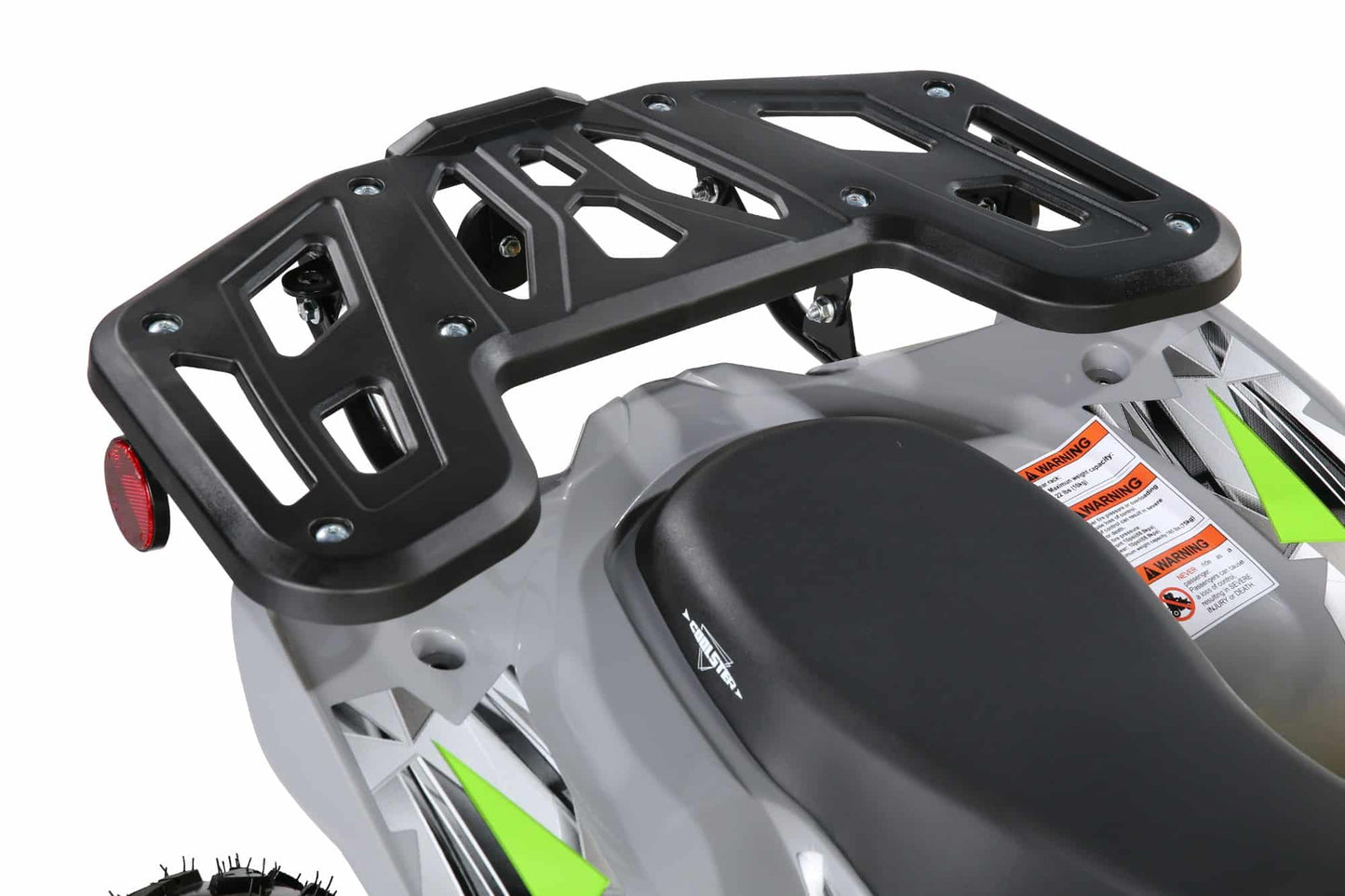 Coolster ATV-3125R2 rear rack detail