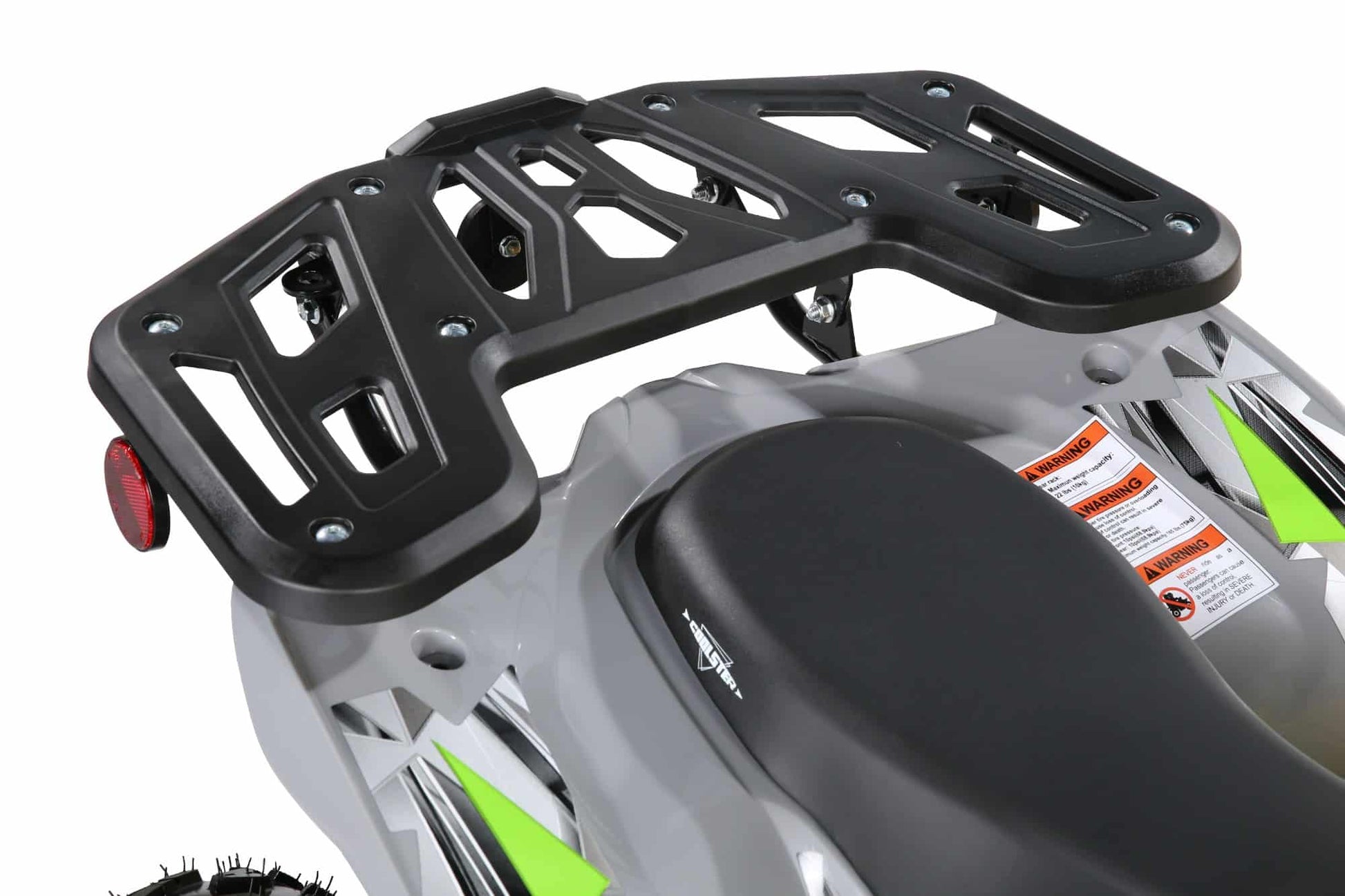 Coolster ATV-3125R2 rear rack detail