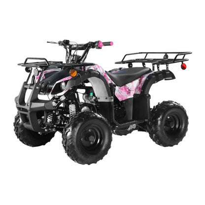 Coolster ATV-3125R 125 Junior ATV in Army Pink