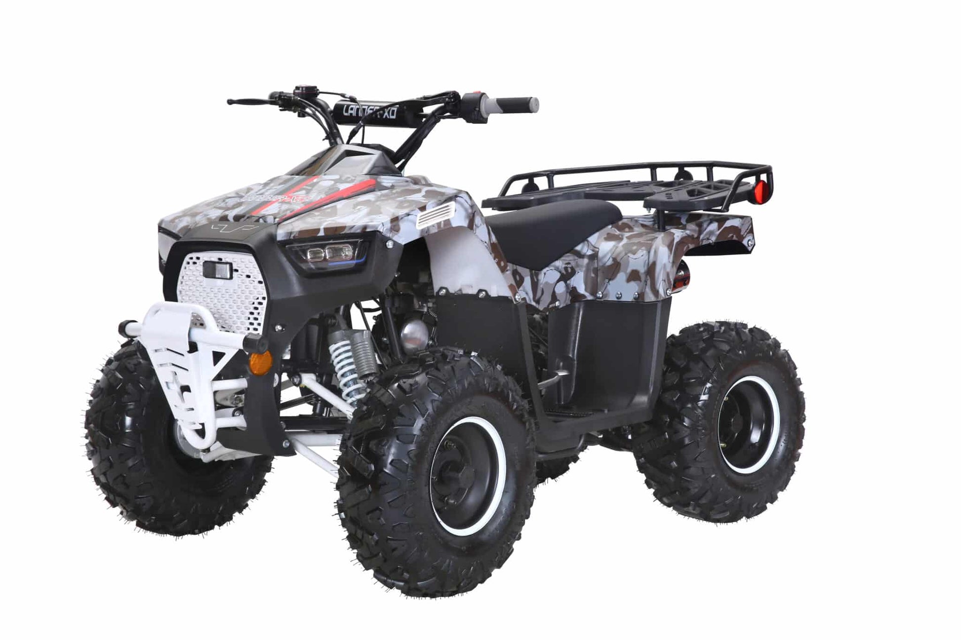 Coolster Lander XD-125UF Utility ATV in Army Black