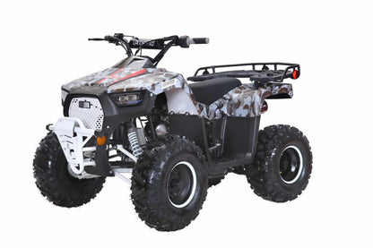 Coolster Lander XD-125UF Utility ATV in Army Black
