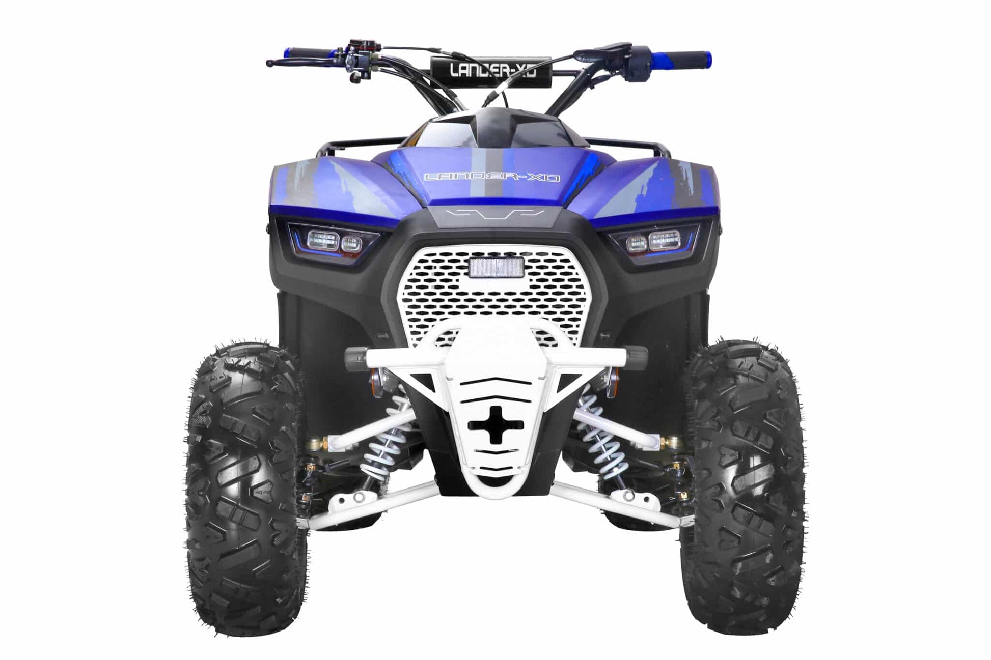 Coolster Lander XD-125UF utility ATV in blue