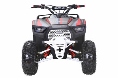 Coolster Lander XD-125UF Utility ATV in Silver Gray