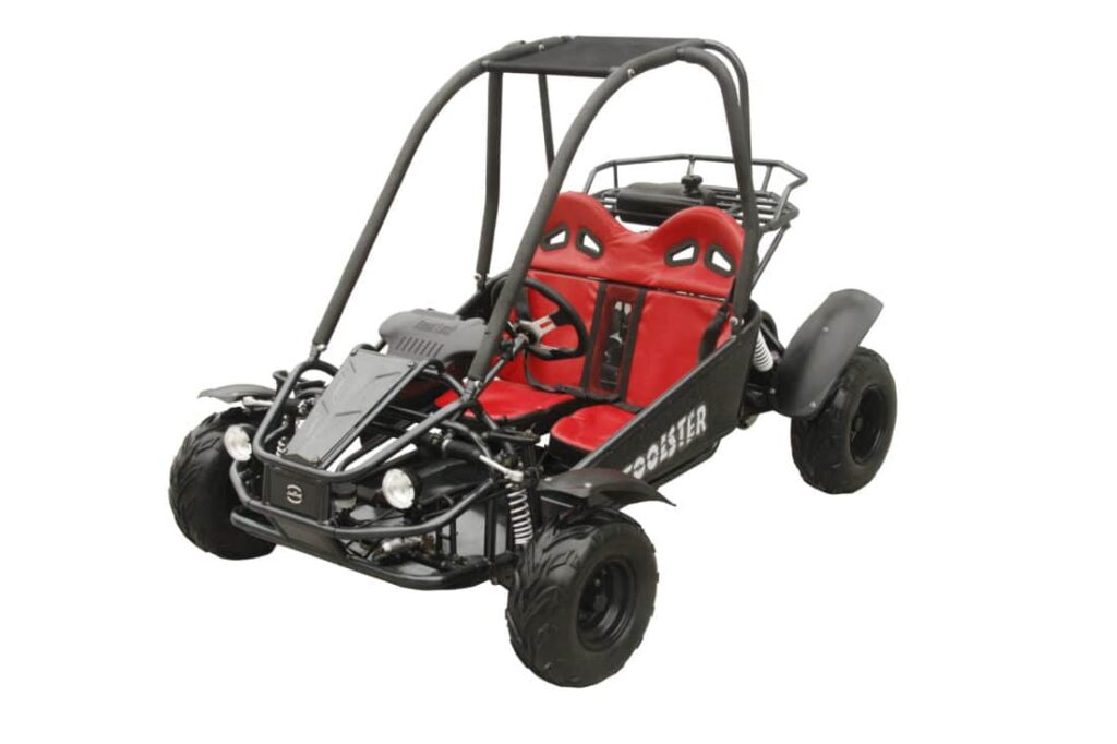 Coolster GK-6125 two seat go-kart, front right